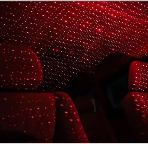 USB Car Ceiling Star Light seats