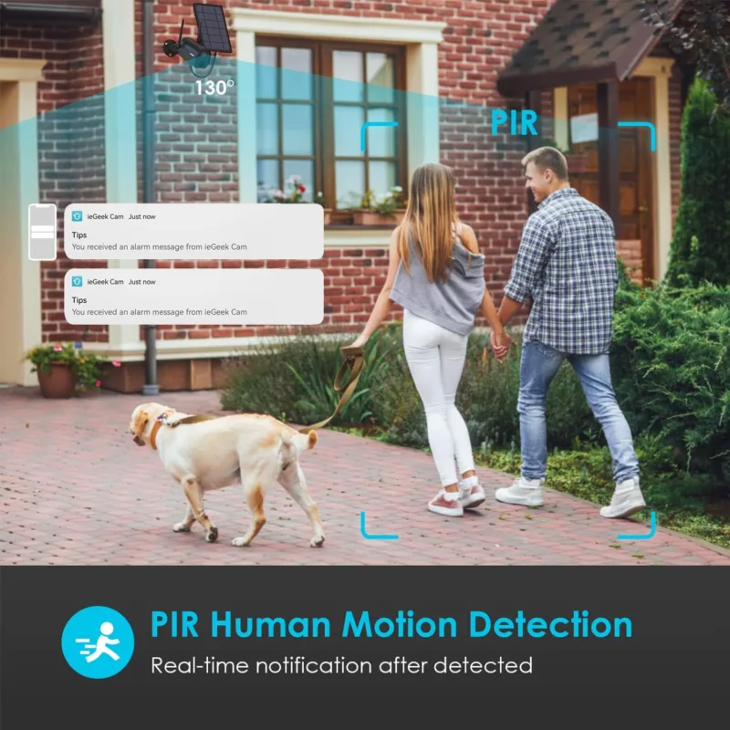 Battery operated Security CCTV Camera PIR Sensort