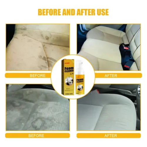 Car Interior Leather Foam Cleaner