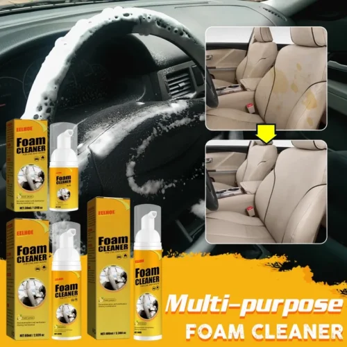 Car Interior Leather Foam Cleaner