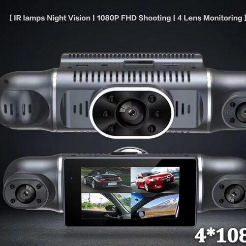 Car Dash Cam wifi 4 Channel