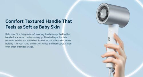 Xiaomi Water Ionic Hair Dryer H500 Design