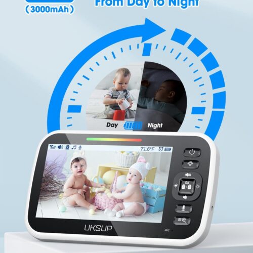 Baby Monitor with Camera and Audio