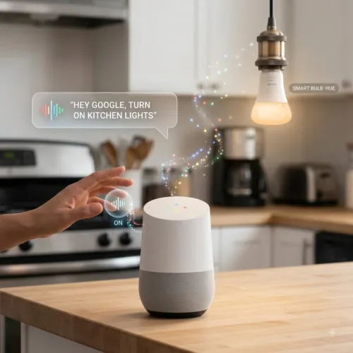 google home price in pakistan working bulb control