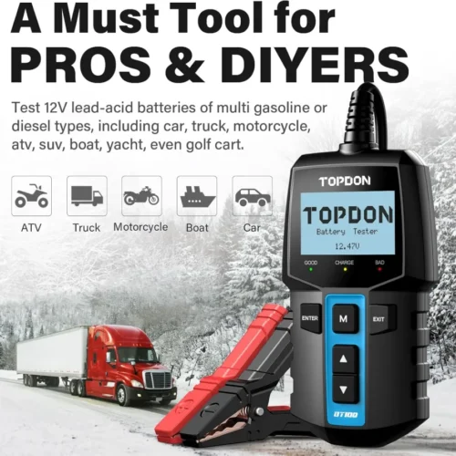 TOPDON BT100 Car Battery Tester