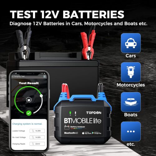 Multiple Use BT Battery tester lite