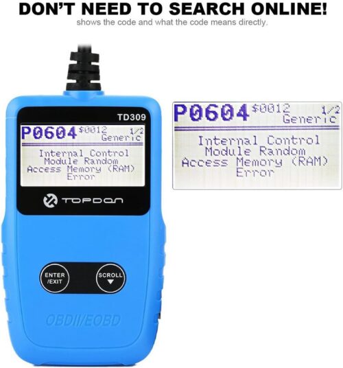 TOPDON TD309 OBD2 Code Reader