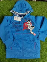 Baby Hoodie Boy winter Season full sleeve Blue front pockets hoodie