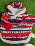 Baby Hoodie Girl winter Season full sleeve sindhi style round bottom