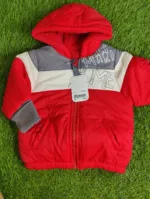 Baby Jacket Baby Boy Winter Season full saleev red and grey sleeves