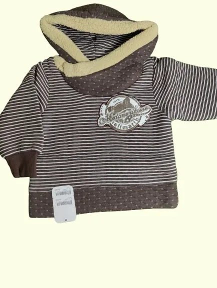 Baby Jacket Baby boy Winter Season full sleeve Grey with Dark grey lining hoodie Baby Jacket Baby boy Winter Season full sleeve Grey with Dark grey lining hoodie