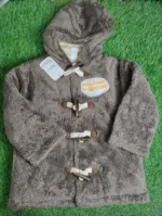 Baby Jacket Boy winter Season full sleeve Grey color velvet made