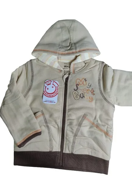 Baby Jacket unisex Winter Season full sleeve light brown with dark brown linig Baby Jacket unisex Winter Season full sleeve light brown with dark brown linig