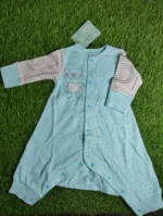 Baby Romper Baby Boy Mid Season full sleeve light blue