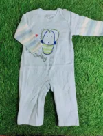 Baby Romper Baby Boy Summer Light Blue Everday