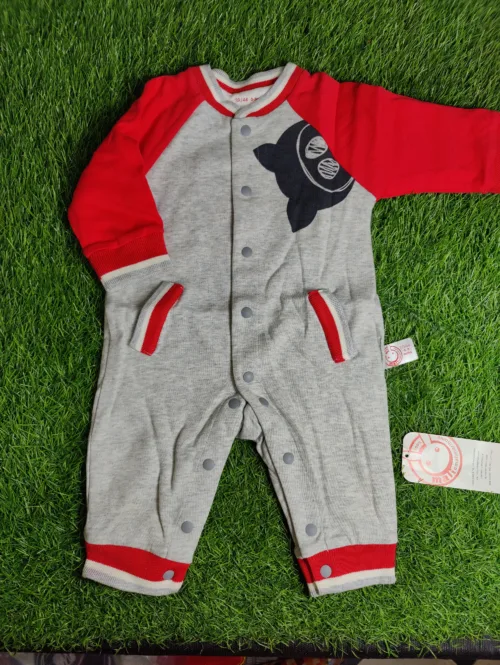 Baby Romper Baby Boy Winter Red arms