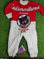 Baby Romper Baby Boy winter full sleeve red and white suite design