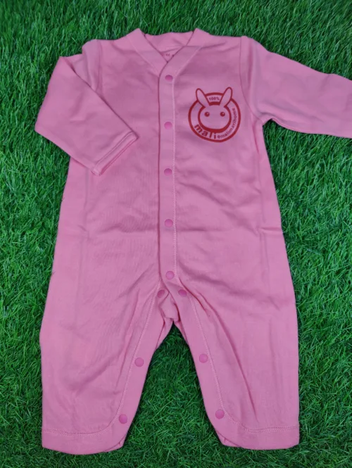Baby Romper Baby Girl Mid Season full saleev Pink Mali logo