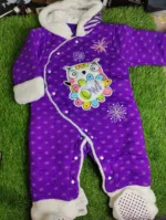 Baby Romper Baby Girl Winter Purple