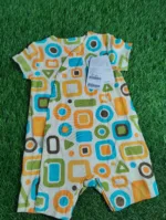 Baby Romper unisex summer half sleeve Geometer shapes