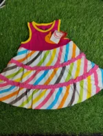 Baby Shirt Girl Summer Season sleeve less multicolor frock
