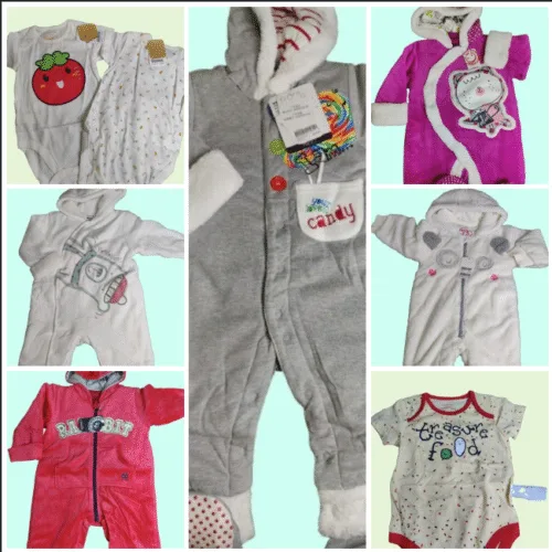 Unisex Design Baby Boy and Girl Romper Winter and Summer