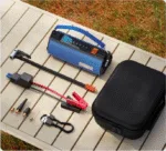 Auto Emergency 12V Jump Starter with Digital Air Compressor & Power Bank accessories