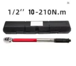 Bi-Directional Torque Wrench Quick Release Car, Motorcycle & Bicycle Hand Tool Preset Adjustable with Smooth Handle Rotation main