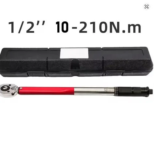 Bi-Directional Torque Wrench Quick Release Car, Motorcycle & Bicycle Hand Tool Preset Adjustable with Smooth Handle Rotation main
