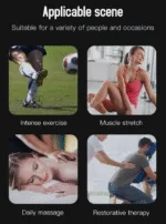 Electric Massage Gun Muscle Stimulator Pain Relief Applications