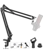 Professional Flexible Desktop Microphone Hanging Stand design mic attched