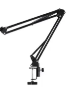 Professional Flexible Desktop Microphone Hanging Stand white background