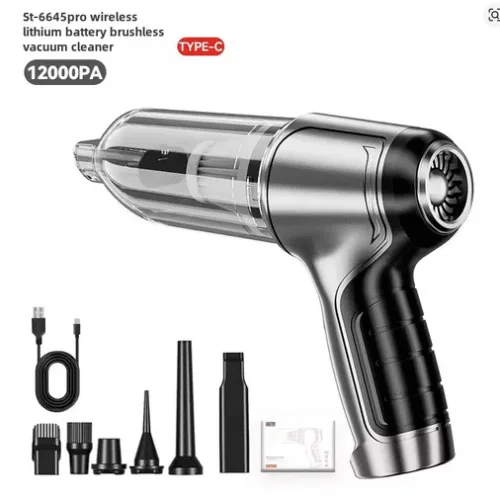 Wireless Handheld Car Vacuum Cleaner Car Accessory Rechargeable Device strong suction