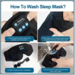how to wash sleep mask