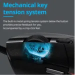 mechanical key tension system