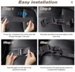 Car Maternity Seat Belt Adjuster Anti-Stomach Strangulation Car Special Pregnancy Driving Artifact Car Retainer Seat Buckle installetion