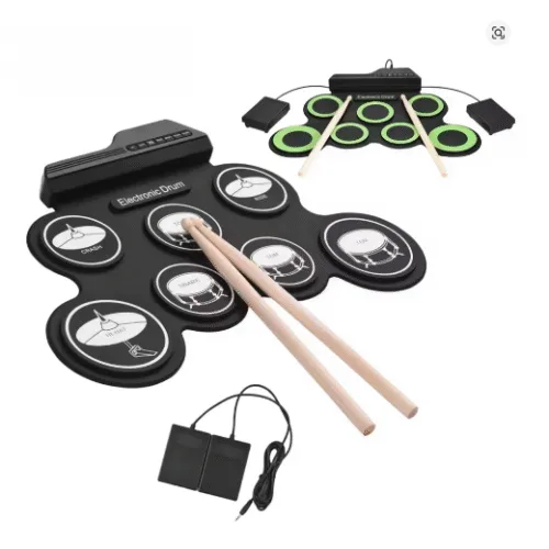 Folding Electronic Drum Kit