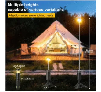 adjustable camping light