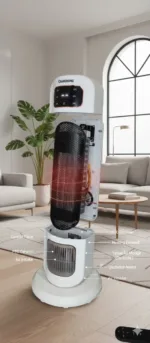 electric room heater in pakistan 3D