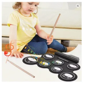 folding hand roll drum