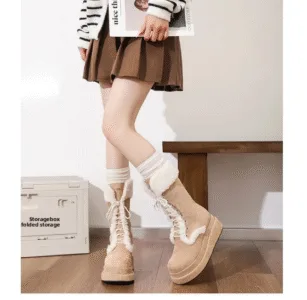 fur lined winter shoes