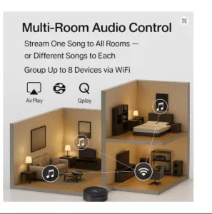 multi room audio control