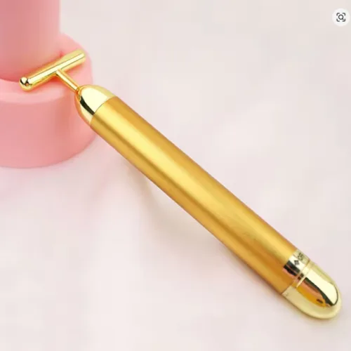 24k gold face roller