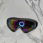 Black bike goggles
