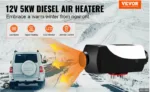 Electric Heater for Camping Alternative 5KW 12V All in One Diesel Heater with LCD & Remote heater