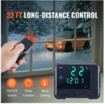 Electric Heater for Camping Alternative 5KW 12V All in One Diesel Heater with LCD & Remote operation