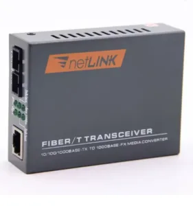 Fiber media converter device