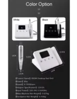 HD display nail drill