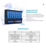 LCD battery charger