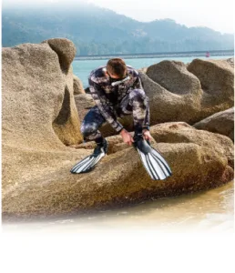 comfort fit scub diving fins